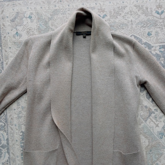 Maxsport duster coatigan size S taupe - Picture 2 of 4